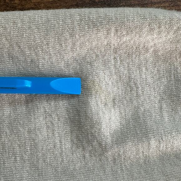 Theory Miya Noble Open Drape Cardigan Large Beige Wool Quiet Luxury Minimalist - Picture 7 of 11